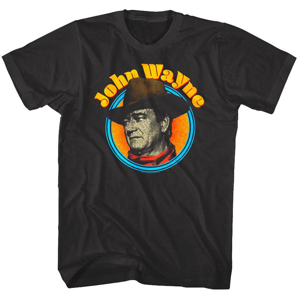 John Wayne Retro 70 Circle Men T Shirt S