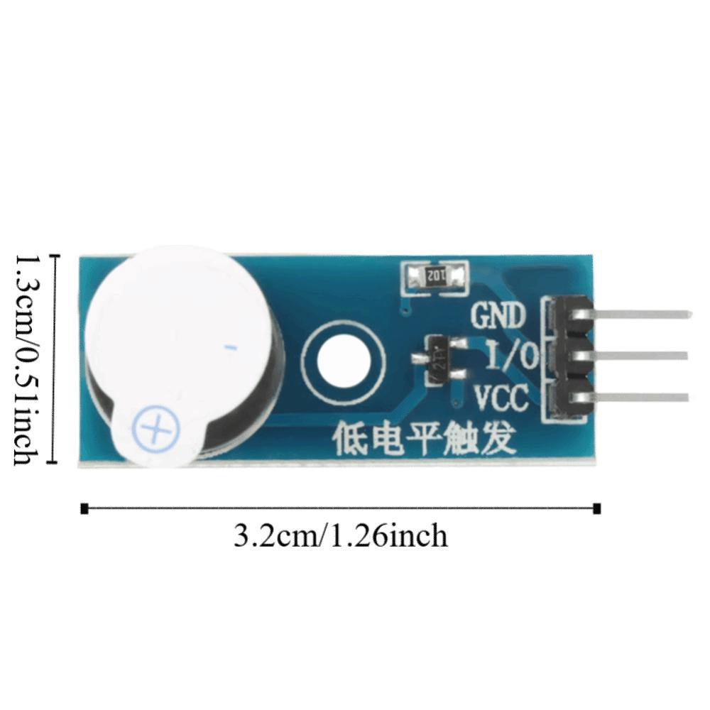 5Pcs 3.3V-5V Buzzer Module Active Active Alarm Module Electronic Module Buzzer Alarm Module  Timers