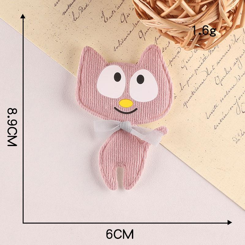 Coral Socks Shoes And Hats Decorative Accessories Rabbit Cat Animal Hairpin Accessories Brooch Handmade Diy Clothing Accessories