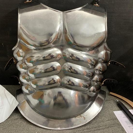 Medieval Knight Steel Muscle Armor Handmade Gladiator Chest Plate Cuirass Costume, Cosplay LARP Armor Gift