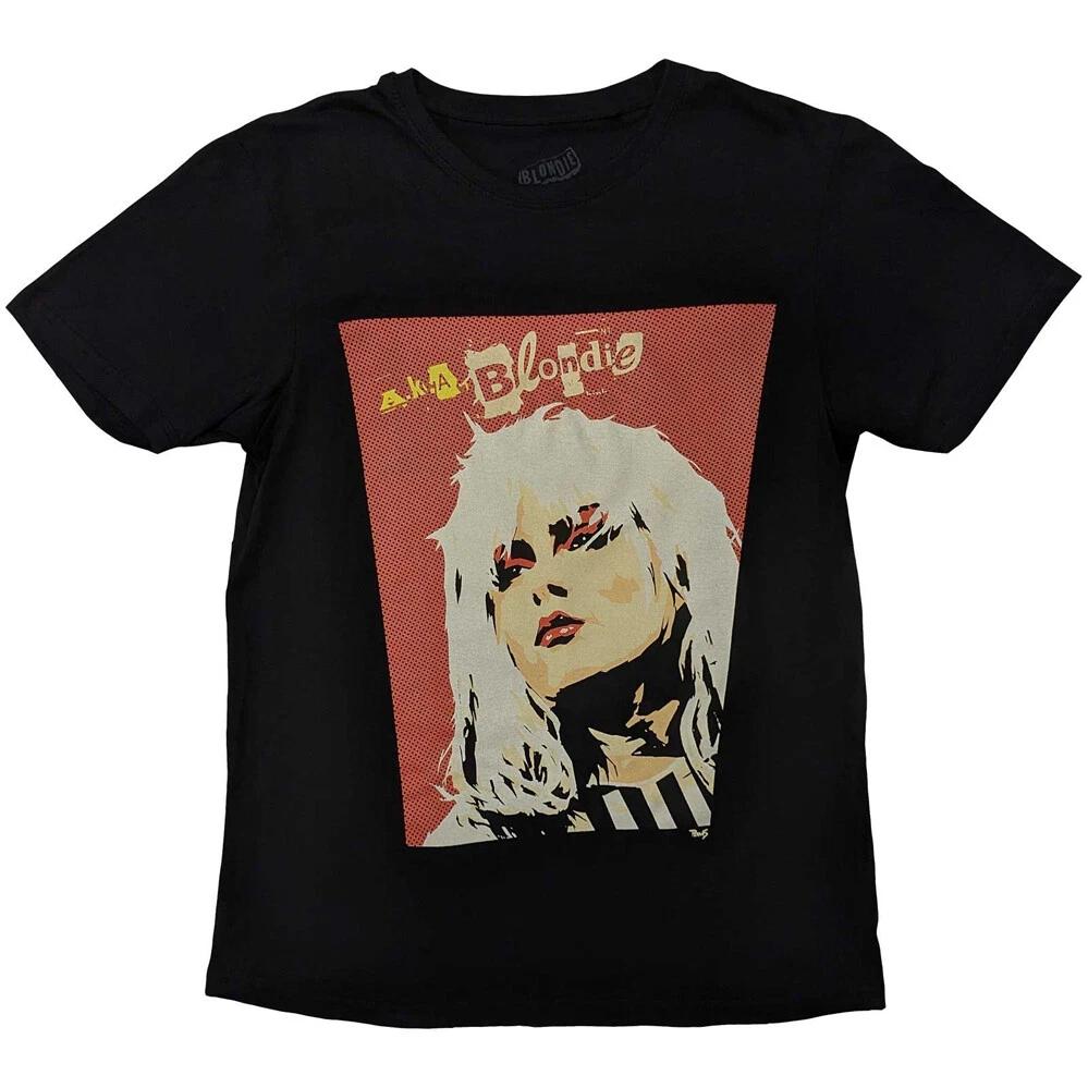 Blondie - AKA Pop Art - Black t-shirt XS