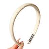 Yousheng Women Thin Headband Anti-Slip Design Plaid Pattern Elastic Fit Hair Hoop Soft Sponge Filling Hair