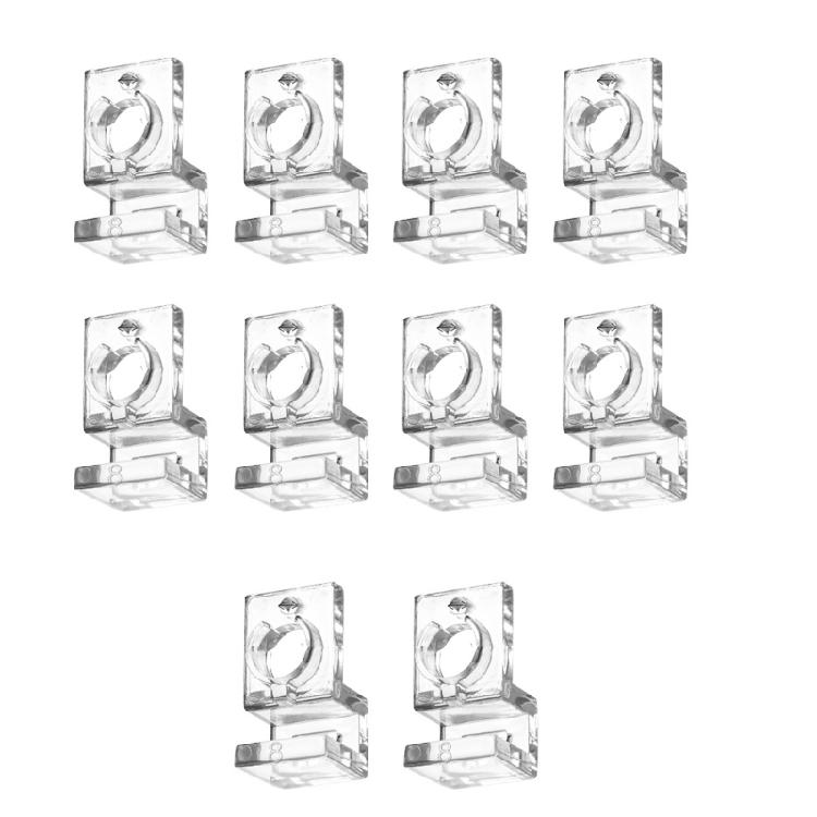 Durable Fishtanks Lid Holder Stand 10pcs FishTank Covers Aquarium Accessories