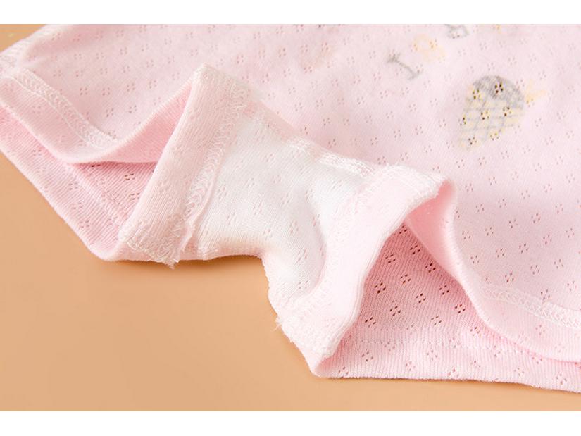 תחתונים בוקסר מכותנה רשת לילדים, נושמים, מצוירים, חבילה של 4, מכנסיים קצרים יוניסקס דרגה א'