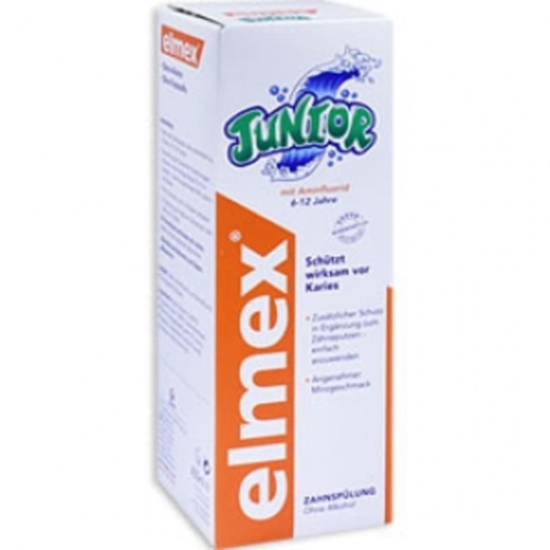 

Elmex Junior Oral Care Rinse 400ml (ages 6-13)