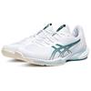 Asics Solution Speed FF 3 Low Top Tennis Shoes Men's White Green - 1041A498-100