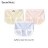 SecretWorld Women's High-Waist Cotton Antibacterial Briefs