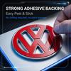 Car Steering Wheel Sticker Badge Decoration Auto Accessories For VW Golf 3 4 MK3 MK4 Passat 3BG Polo 6N 9N Bora Vento zr1