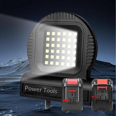 1/2/4Pcs Universal Portable Led Work Lamp For 18V-21V Li-Ion Battery Outdoor Camping Emerge Light Power Tool Accessories