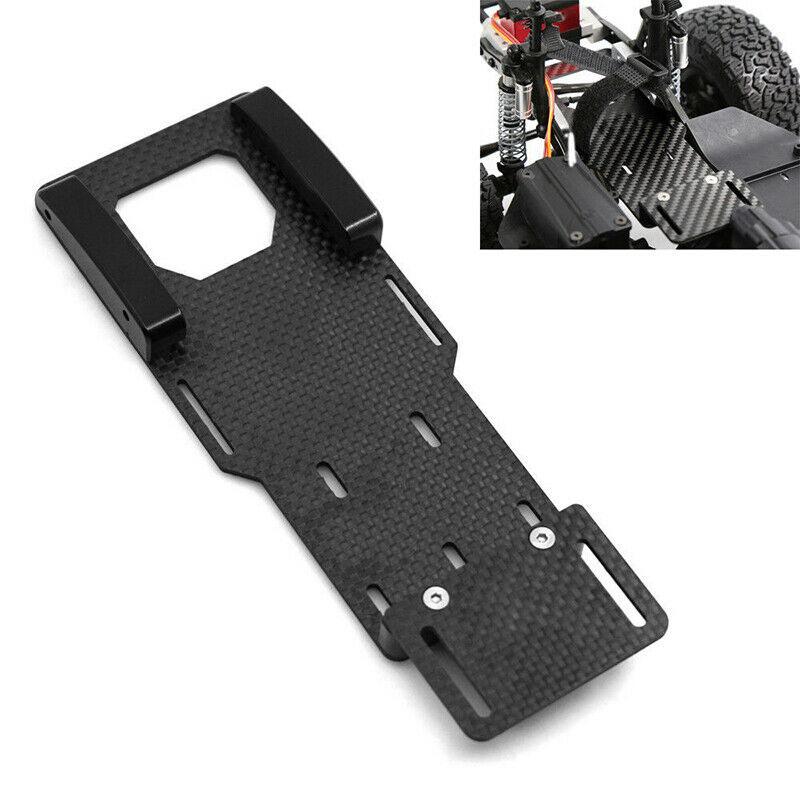 

Carbon Fiber Battery Mounting Plate For 110 Axial Scx10 Ii Ax90046 Rc Cars