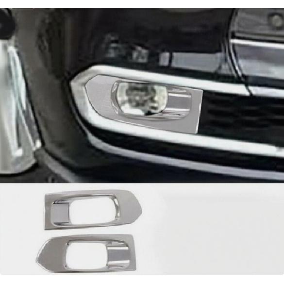 Chrome Front Fog Light Cover Bumper Trims For Toyota Sienna -2025 Accessory