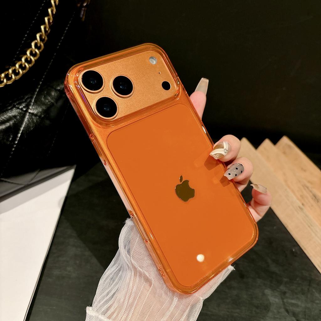 New Luxury Ultra-thin Transparent PC Phone Case For iPhone 17 Pro Max Air 17 Pro 16 15 14 13 Anti-fall Hard Clear Protect Cover