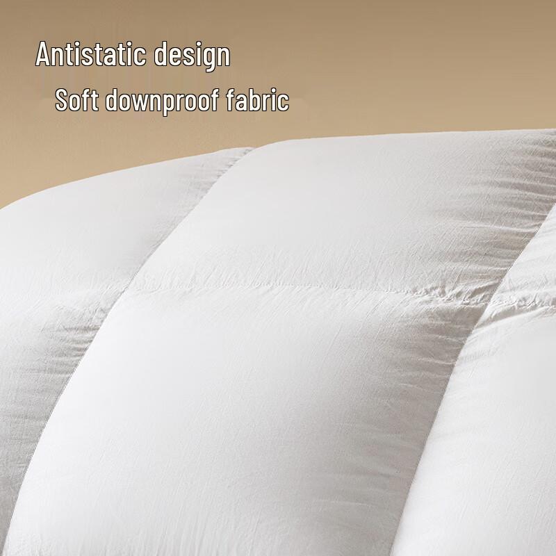 Jingdong Zhizao 90% White Duck Down All-Season Comforter