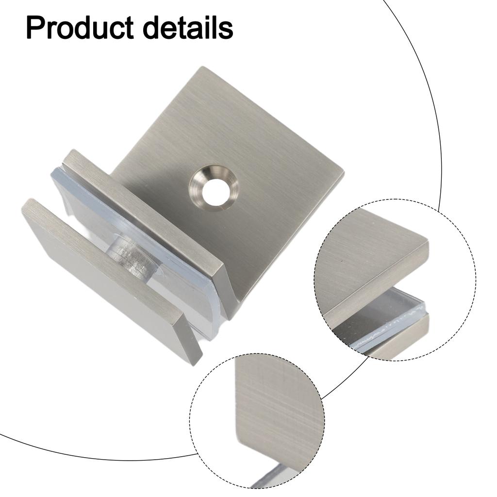 Glass Wall Support 90 Angle Clamp Bathroom Accessories Glass Thickness Support Modern Bathroom Decor For Shower Enclosures