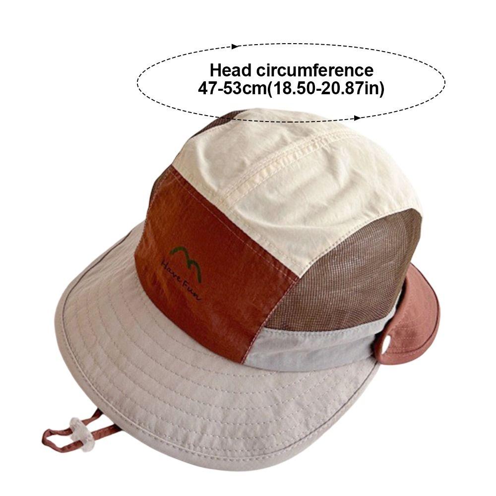 Quick-Dry Sun Cap UV Protection Beach Hat Fashion Kids Bucket Hat  Children