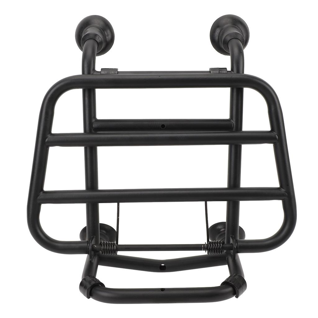 Motorcycle Front Luggage Rack Iron Scratch Resistant Cargo Holder Shelf Replacement for Vespa