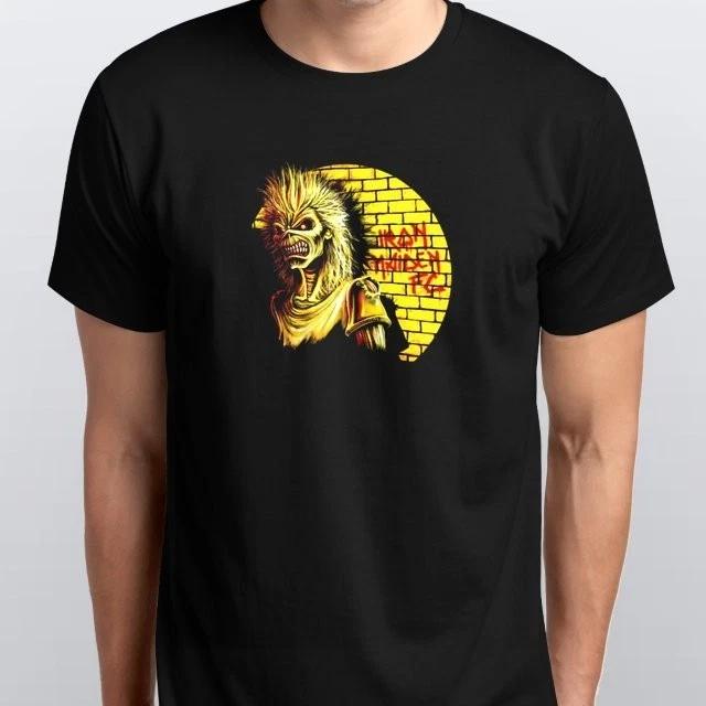

Iron Maiden Metal Music Unisex Mens T-SHIRT S M L XL XXL 3 4 XL Black M