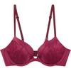 Womens/Ladies Floral Plunge Bra