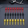 24PCS Plastic Fly Tying Pliers 56mm Hackle Pliers Portable Fishing Hackle Pliers  for Fly Tying