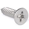 Bing Yu 304 Stainless Steel Phillips Countersunk Self-Tapping Screws