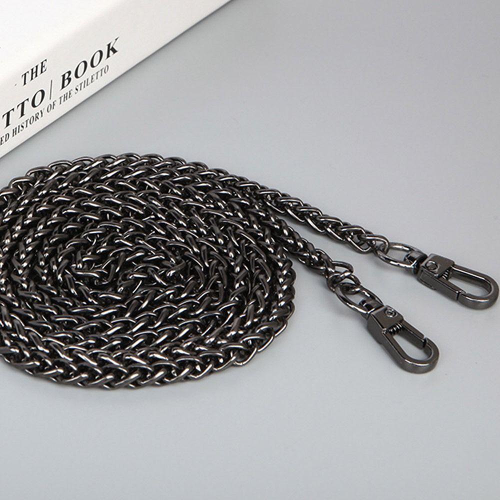 DIY Bag Accessories 60cm 120cm Bag Chains Replacement Metal Alloy Handbag Handle Chain Purse Chain Belt