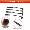 UXCELL 4 Pcs Spark Plug Wire Ignition Coil Cable No.55195775 for Fiat 500 2007-2023