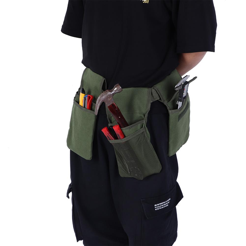 Multi Functional Portable 7 Pocket Garden Tool Bag Waterproof Waist Strap Tool Bag