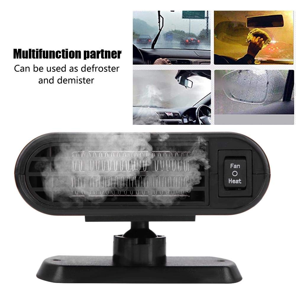 TOPINCN Car Cooler, Car Fan Heater, Portable Car Heater, Car Heating, Defrosting, Glass Freeze