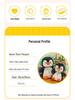 Chubby Penguin Plush Toy with Fun Headphones - Cute Cartoon Doll Gift for Girls