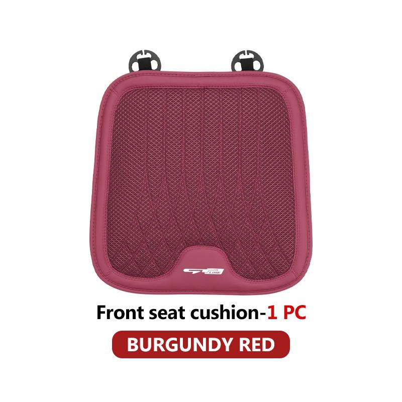 Car Seat Cover Universal Anti Slip Protector Ice Silk Cool Mat For KIA gt gtline Xline ceed Forte RIO STINGER Seltos K3 K4 lqrd40