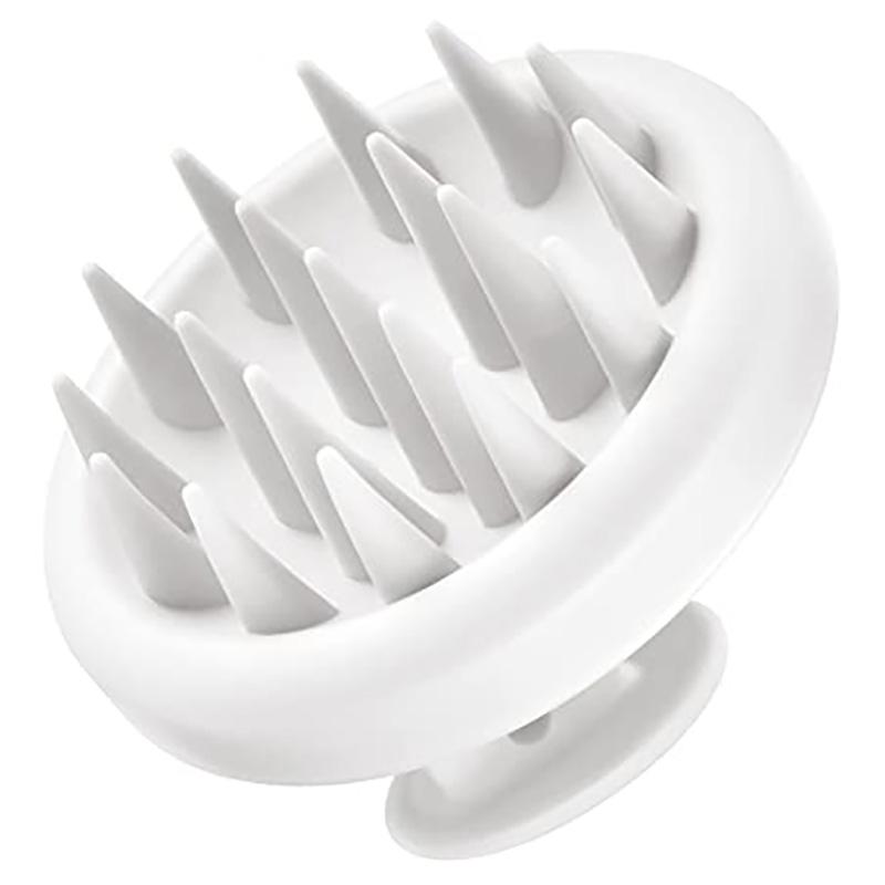 Full Silicone Scalp Massage Shampoo Brush,Head Scrubber with Soft Bristles,Women/Children Hair Comb Hairbrush