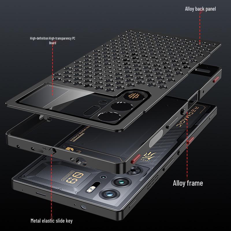 Nubia Red Devil 11/10 Pro+ Cooling Aromatherapy Phone Case, Nubia Magic 9 Pro Metal.