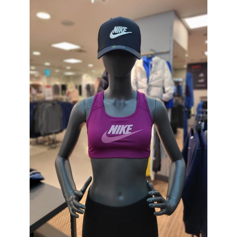 

Спортивный бюстгальтер Nike [NC Fix] Dri Fit со средней поддержкой и графикой, фиолетовый NKBR39W01510