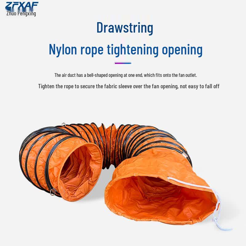 ZFXAF PVC Telescopic Ventilation Duct Hose