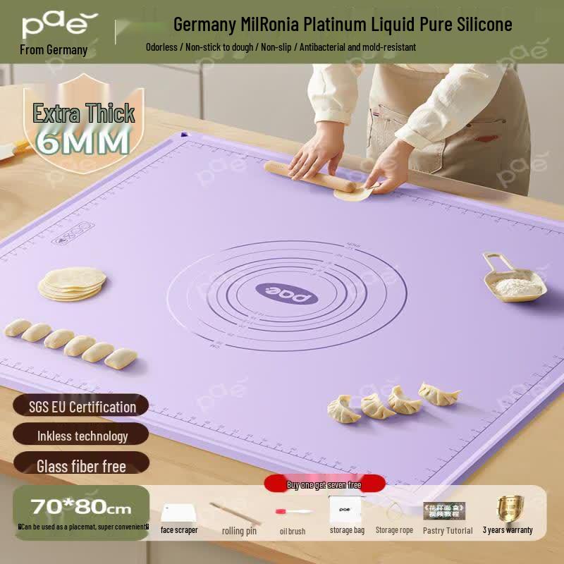 Thickened Food-Grade Silicone Kneading Mat