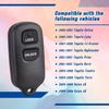 Key Fob Keyless Entry Remote Compatible with Toyota Tundra ... Highlander ... Rav4... FJ Cruiser ... Celica ... Echo ... Prius ... Yaris ... Scion xA