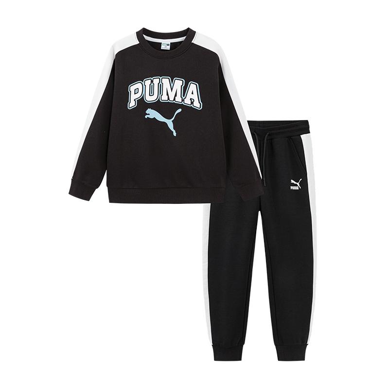 PUMA Casual Sportswear T7Sportstyle Black Kids 353324104201-90001 165