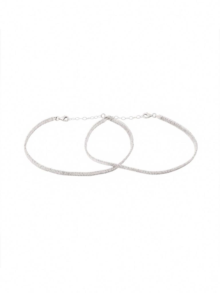 Kicky and Perky 925 Sterling Silver Chain Anklet Jewelry For Women