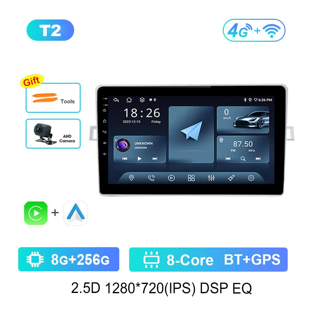Carplay for Toyota Verso R20 2009 - 2018 Android Intelligent System GPS Navi Video Multimedia Player WiFi BT 4G Touch Screen