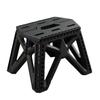 Folding Step Stool Strong Load-bearing Heavy-Duty Chair Travel Use Compact Collapsible Chair with Handle Camping Supplies