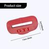 2/5pcs Leather Seat Belt Buckle Protective Cover Wear Resistant For Volkswagen VW Golf 4 5 6 7 GTI Tiguan Passat B5 B6 B7 CC