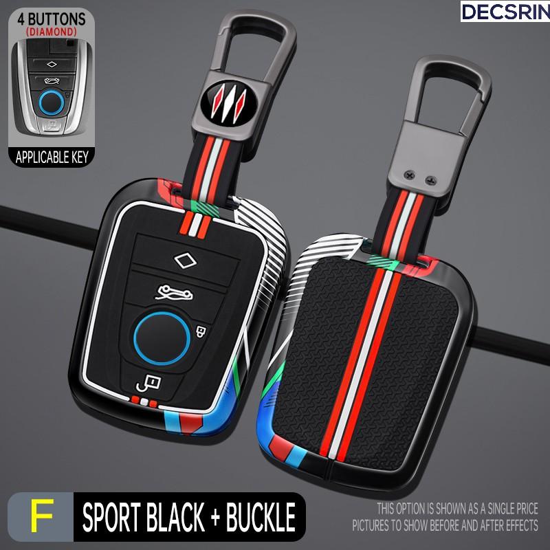 Car Smart Remote Key Case Cover Protective Shell Fob for BMW I3 I8 Series CAR Interior Key Bag Keychian Styling Accessories