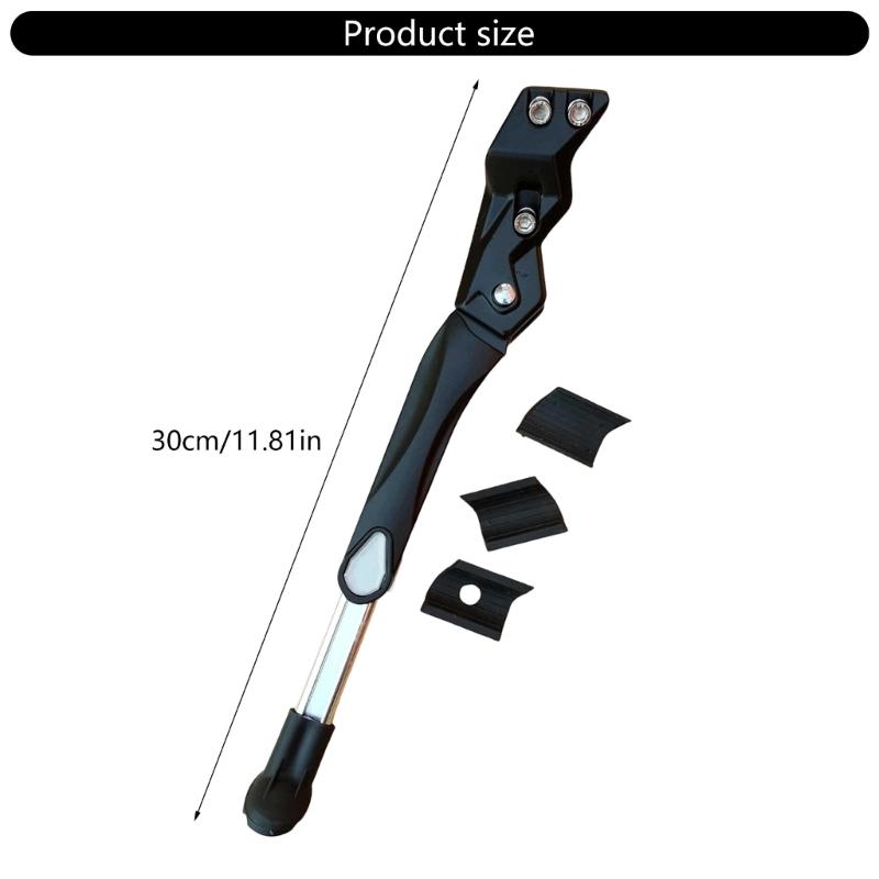 Regulable Bicycles Stand Universals Bike Side Stand Stable Center Kickstand for Outdoor Activity