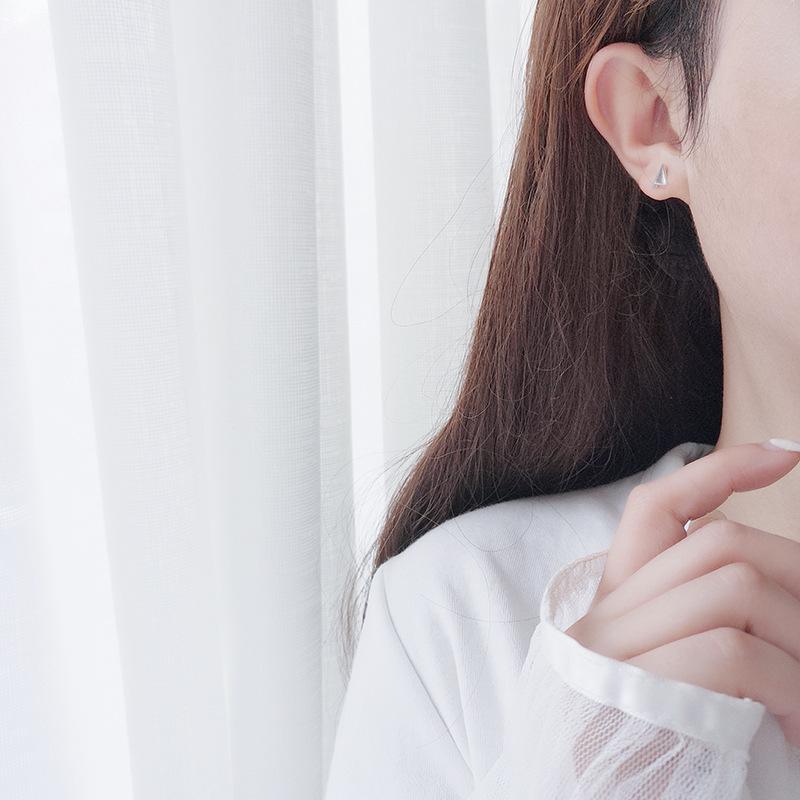 Paper Airplane Earrings Women's Fashion Cute Three-dimensional Ear Jewelry Japanese and Korean Version Niche Design Accessories