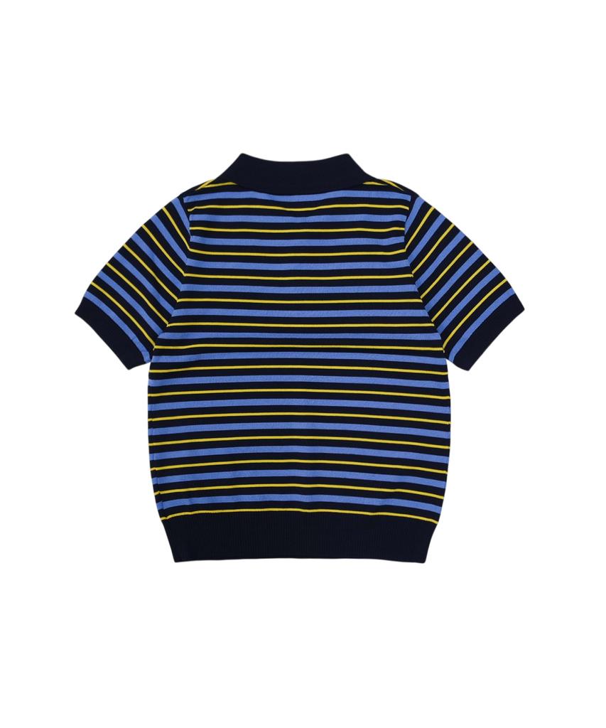 MONBIRDIE GOLF Lea Multiple Polo Knit Navy