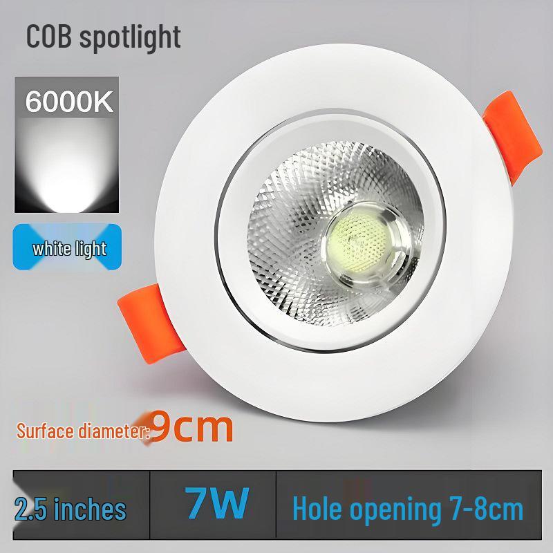 

12 Вт Мощный встраиваемый светильник для магазинов одежды Default Option