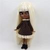 ICY DBS Blyth Puppe Joint Body Blassblond Mix Weißes Haar 30cm 1/6 BJD Spielzeug Super Schwarze Haut Tan Haut Glänzendes Gesicht Anime Mädchen Geschenk