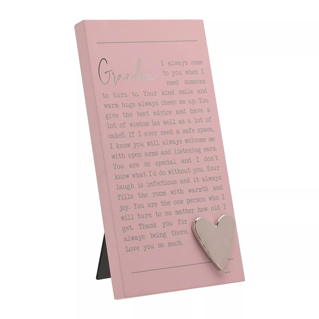 Celebrations Moments Grandma Plaque
