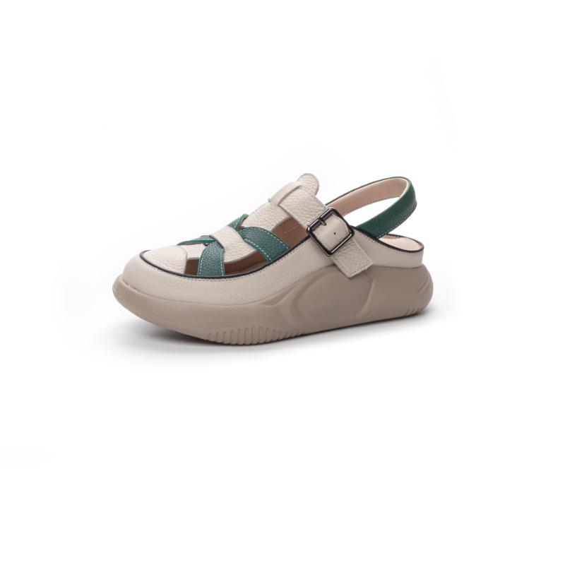 New Women's Sandals Thick-soled Casual Versatile Breathable and Openwork Shoes