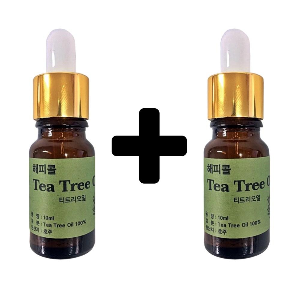 

Happy Call Australian tea tree oil concentrate 100% 10mL 2 bottles dropper container